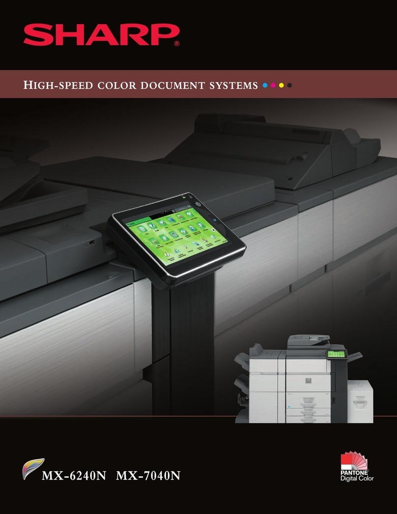 Sharp MX-6240N User manual