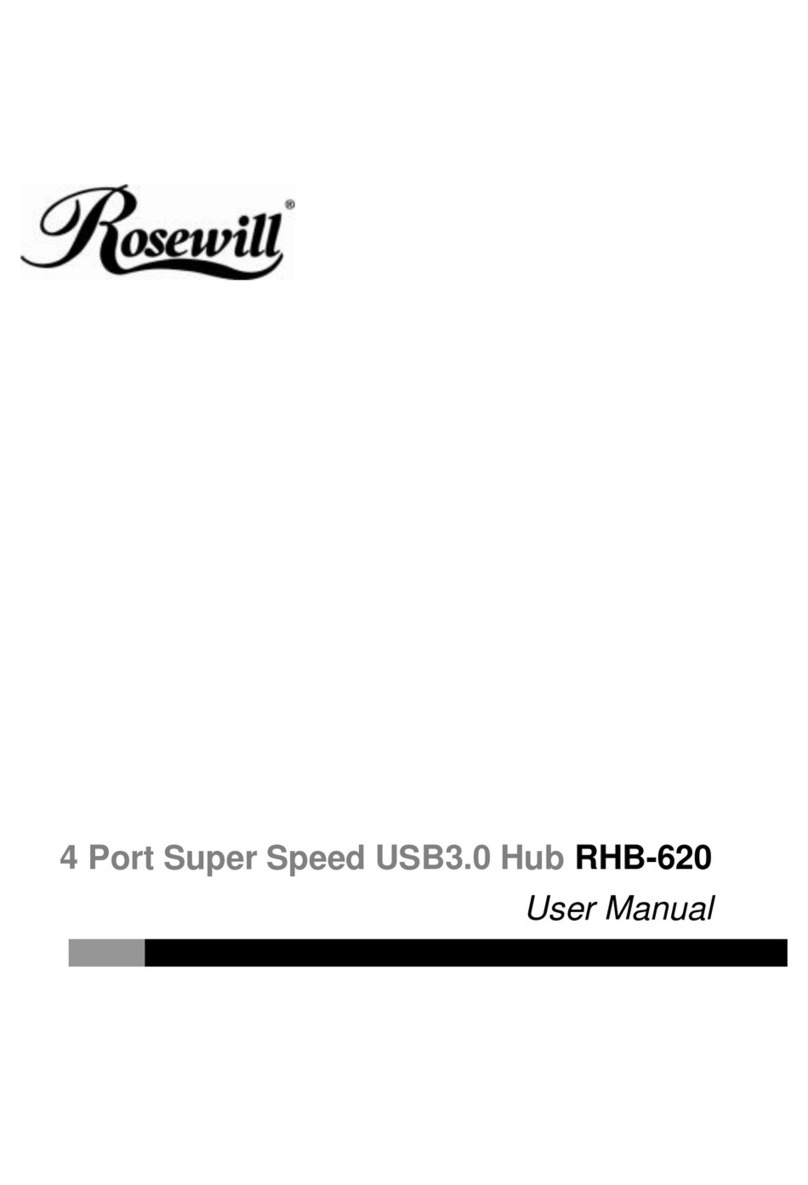 Rosewill RHB-620 user manual