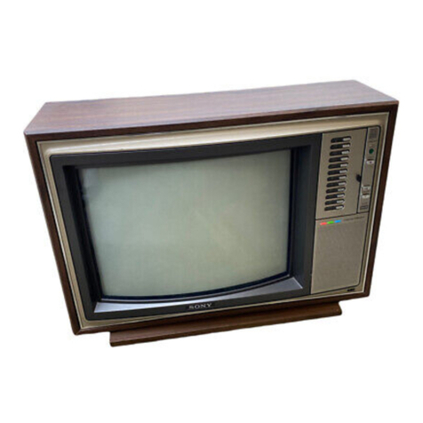 Sony Trinitron KV-1941R operating instructions