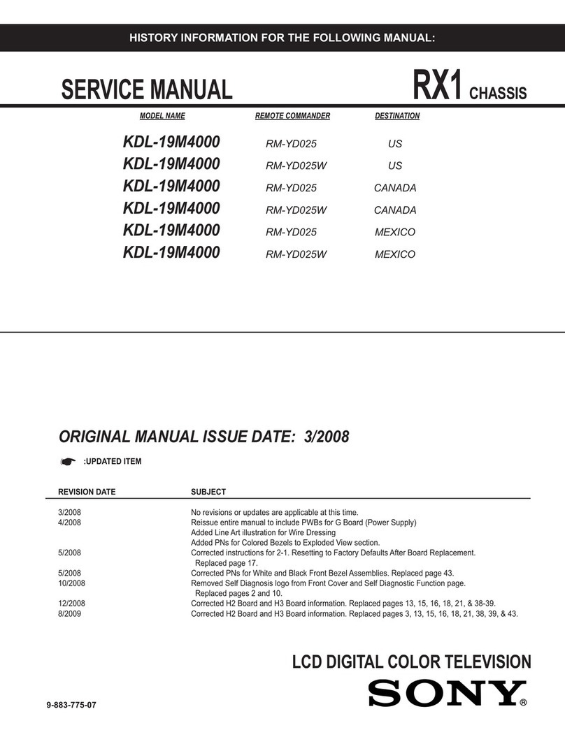 Sony Bravia KDL-19M4000 User manual