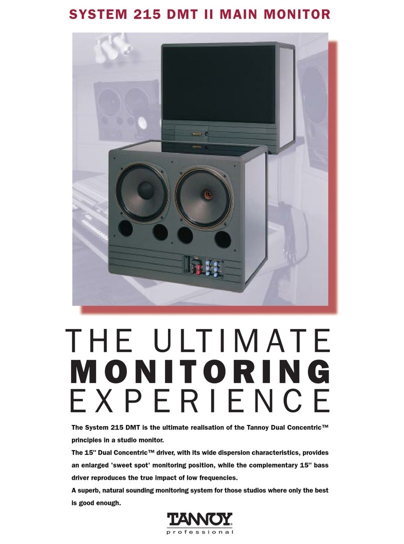 Tannoy SYSTEM 215 DMT II Specifications