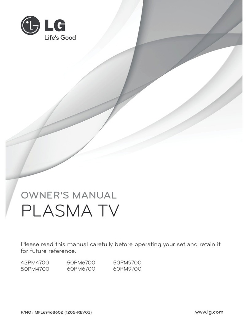 LG 42PM4700 User manual