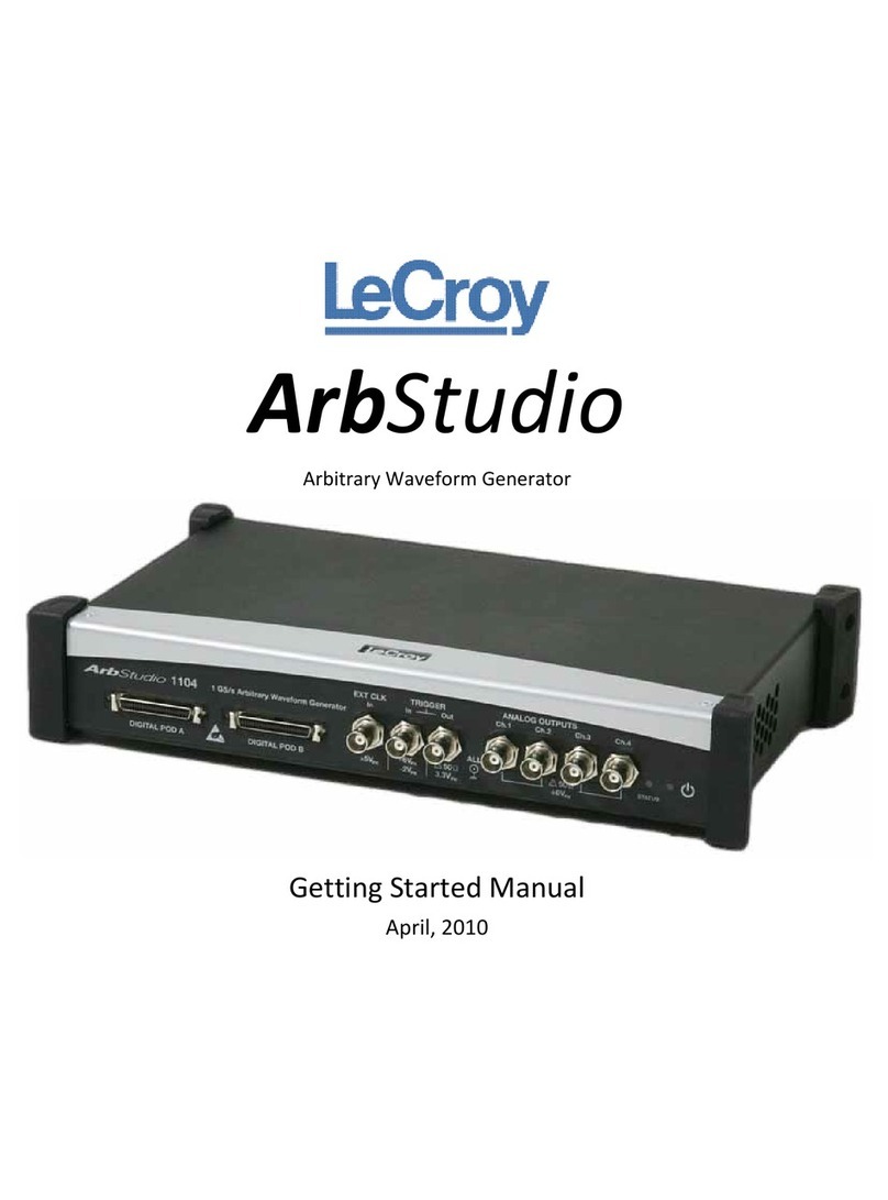 LeCroy ArbStudio manual