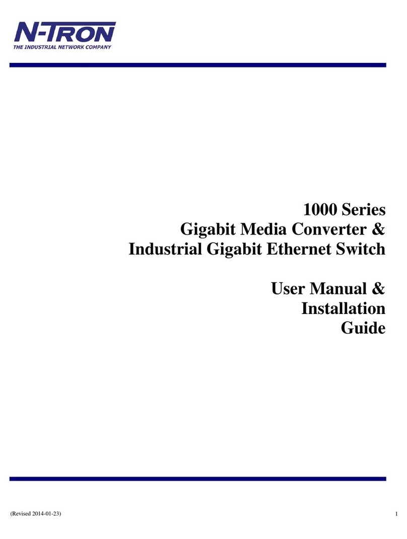 Ntron 1002MC-LX-YY Installation and operating instructions