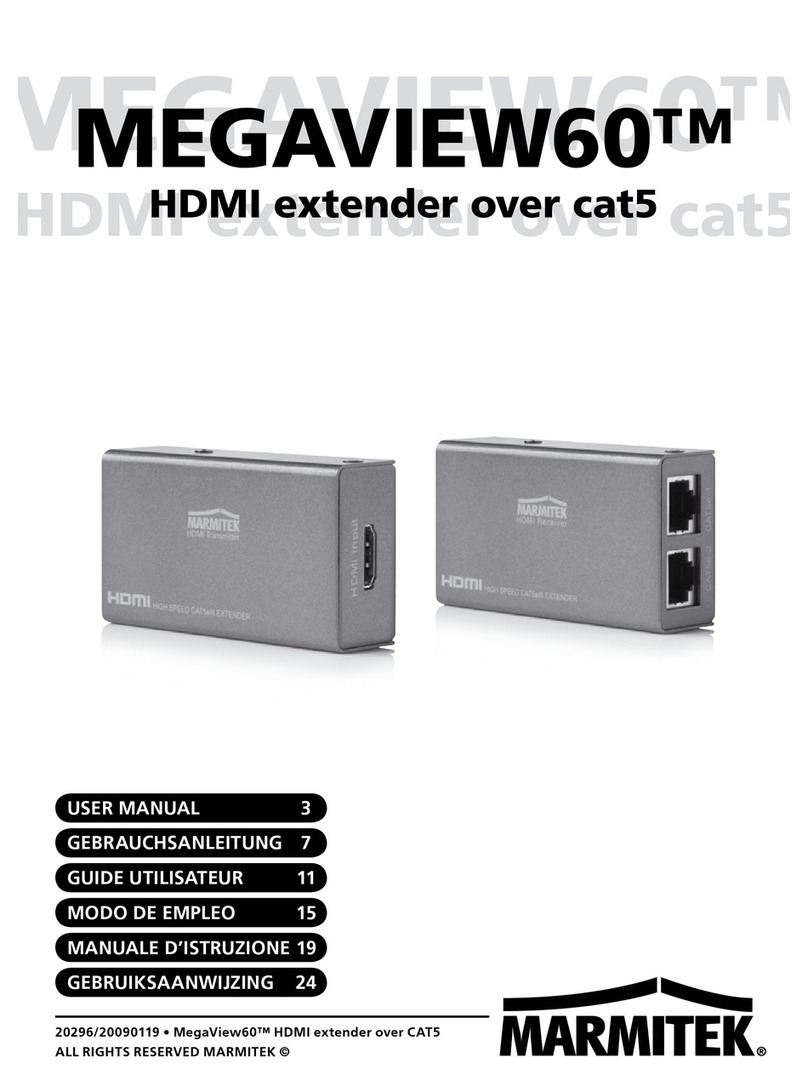 Marmitek Megaview60 user manual