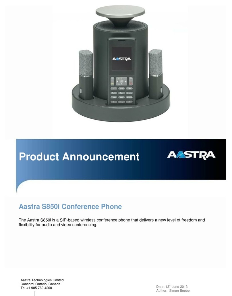 Aastra S850i user manual