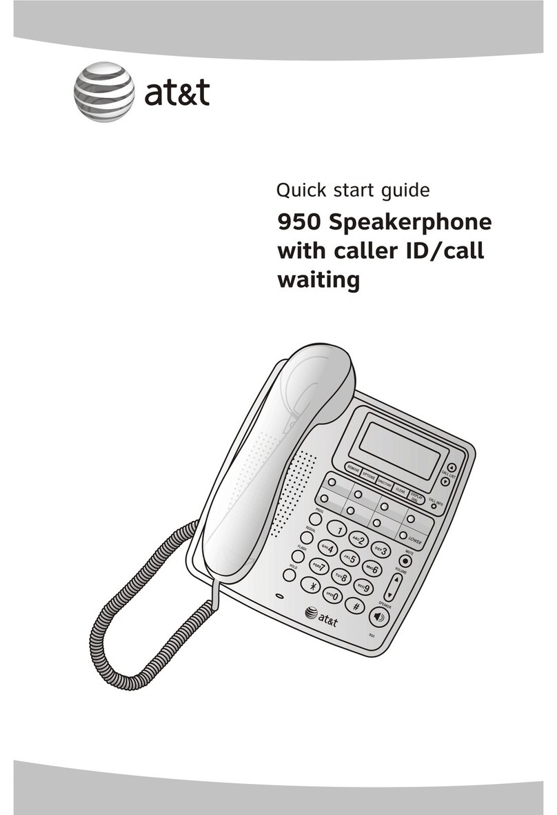 AT&T 950 User manual