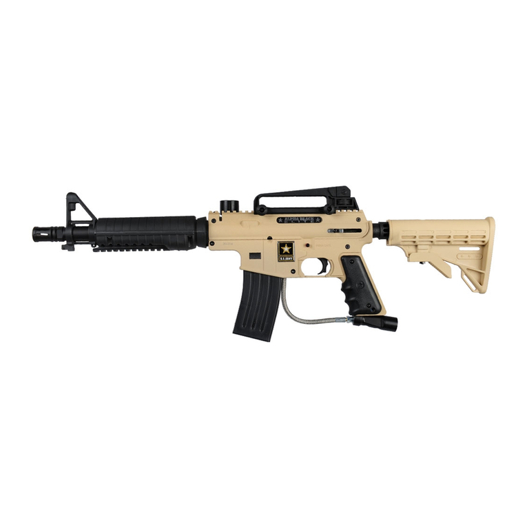 Tippmann Alpha black ELITE owner's manual