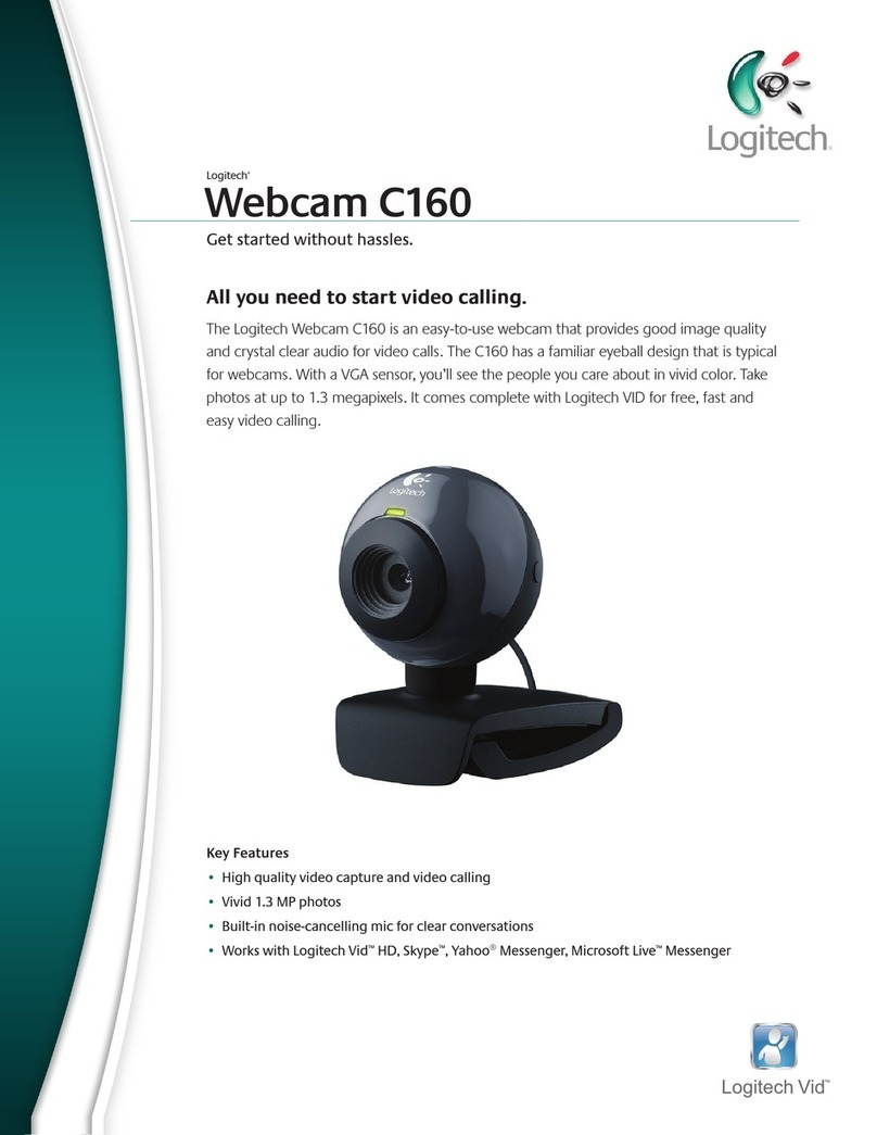 Logitech C160 User manual
