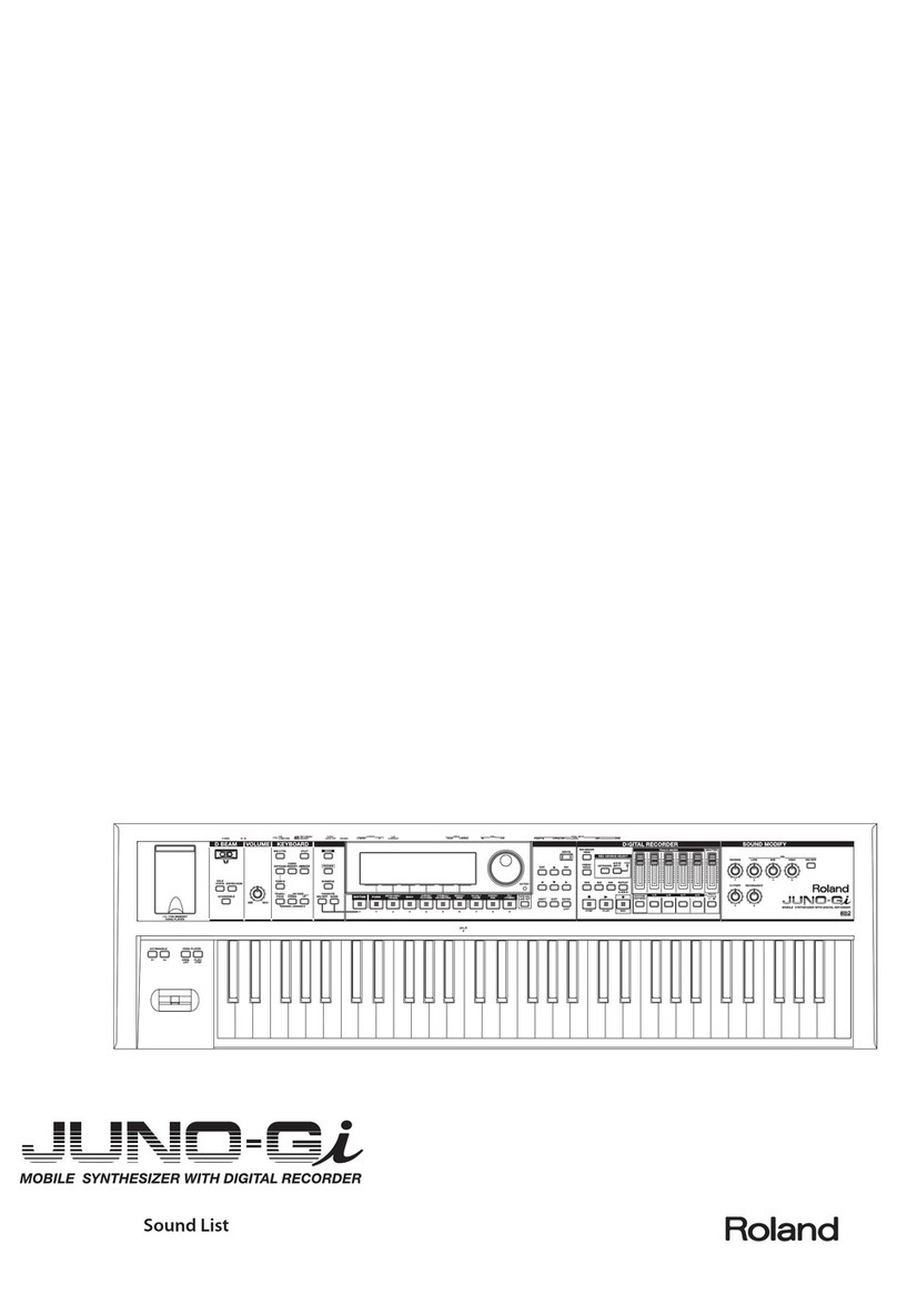 Roland EM-2000 User manual