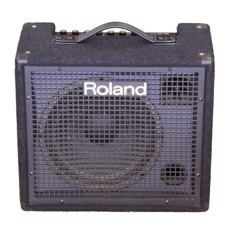 Roland KC-100 User manual