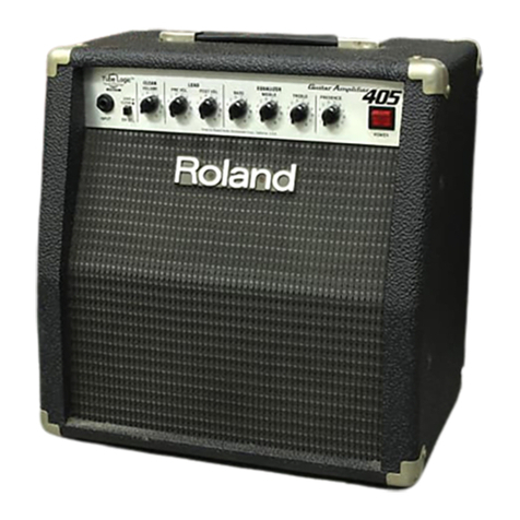 Roland GC-405 User manual