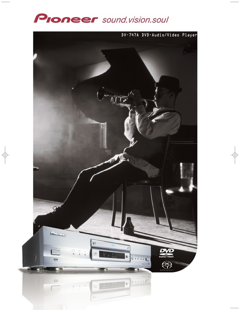 Pioneer DV-747A User manual