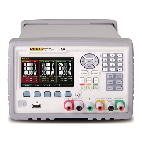 Rigol DP1308A User manual