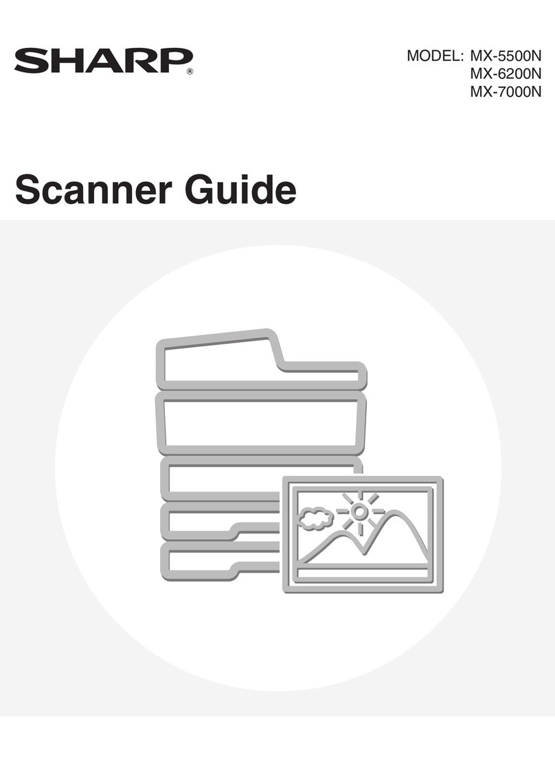 Sharp MX 5500N - Color Laser - Copier User manual