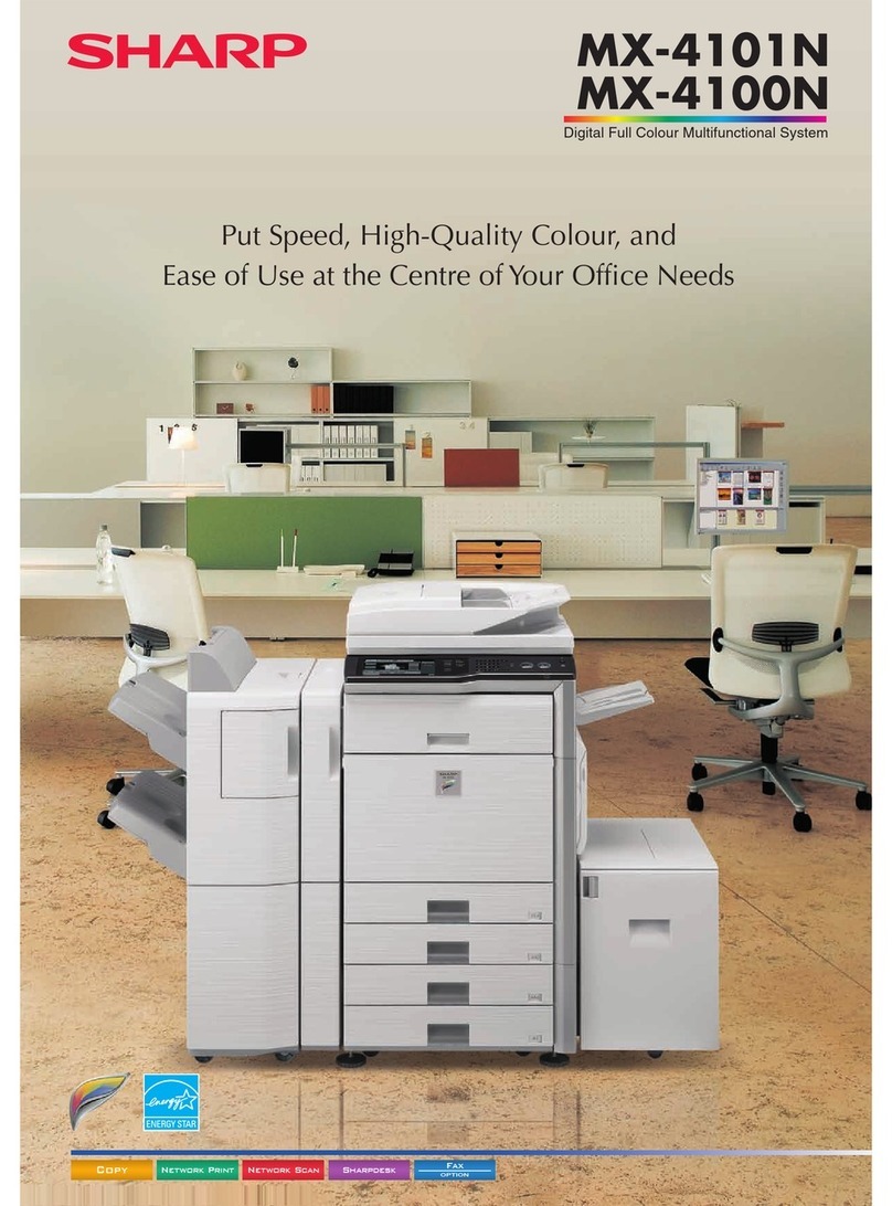 Sharp MX-4101N User manual