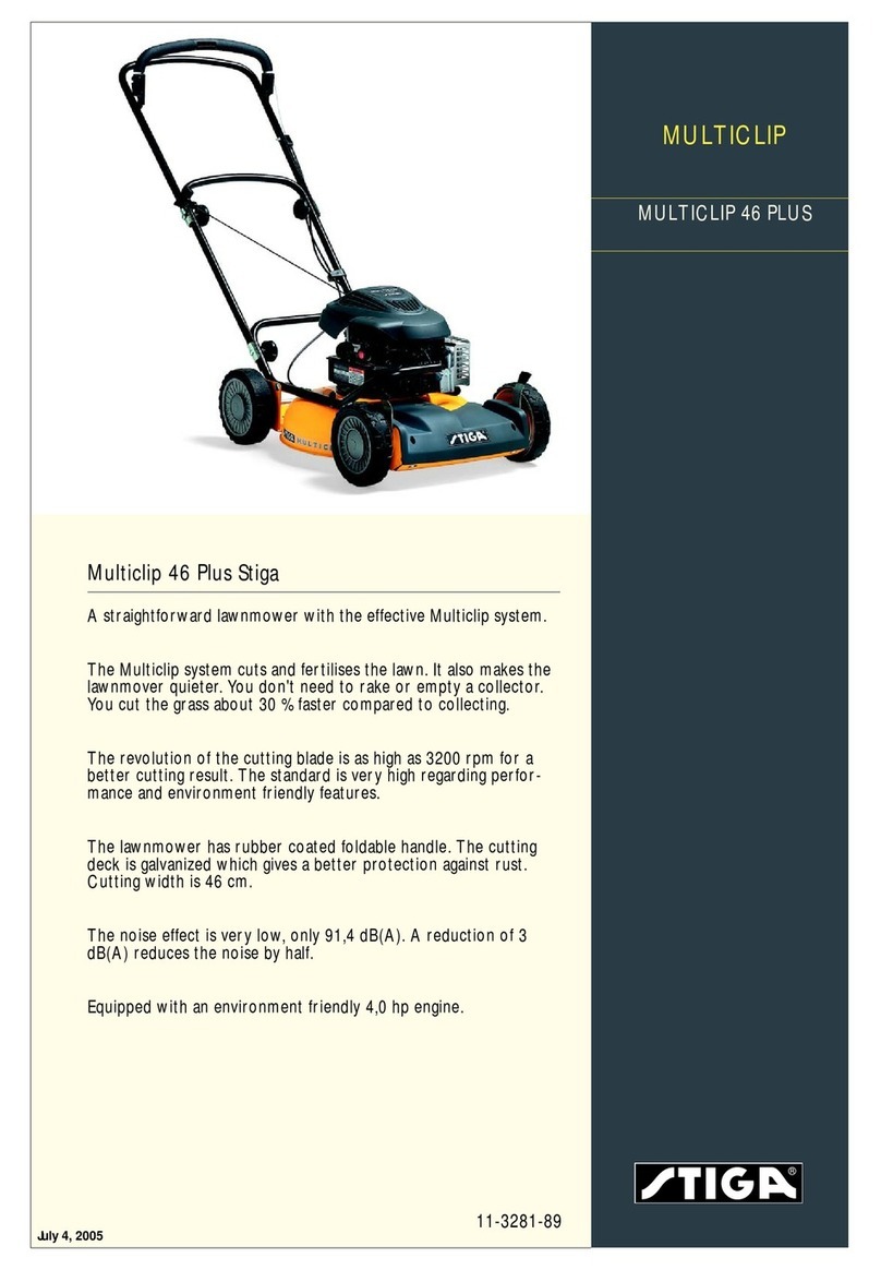 Stiga MULTICLIP 46 PLUS specification