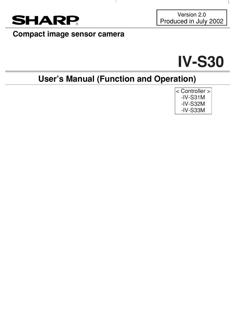 Sharp IV-S30 User manual