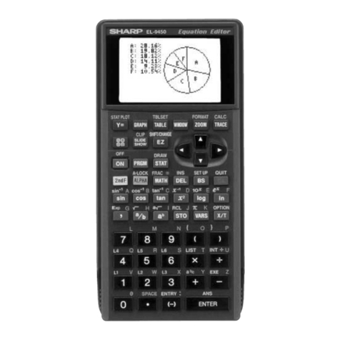 Sharp EL-9400 User manual