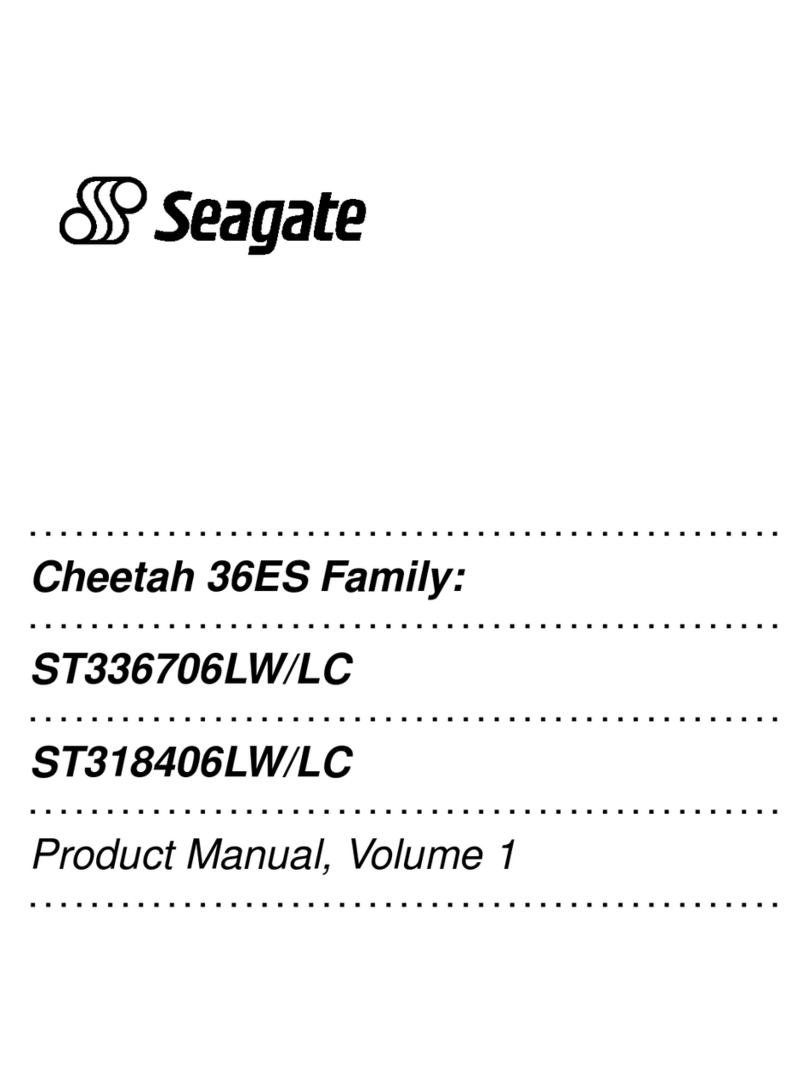 Seagate ST336706LW User manual