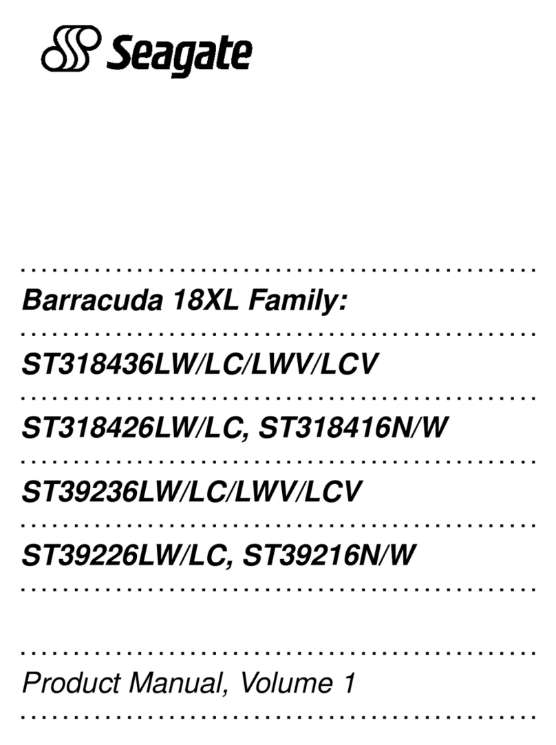 Seagate ST318436LW User manual
