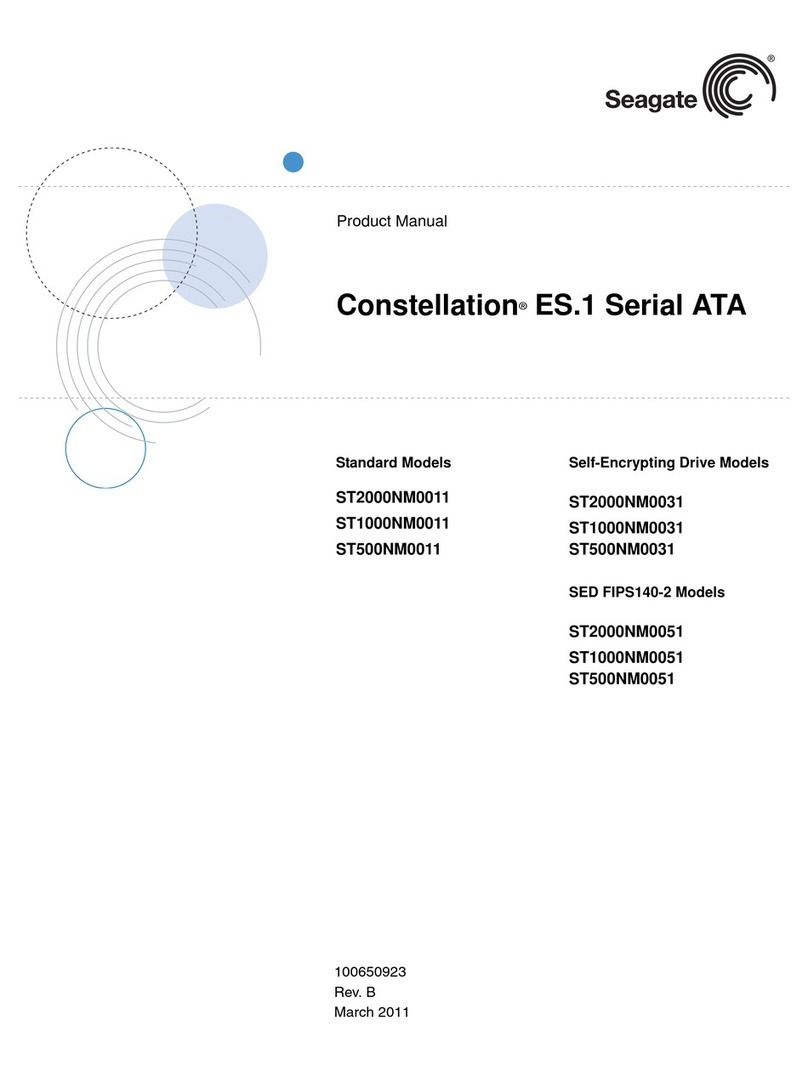 Seagate Constellation ES.1 Serial ATA User manual