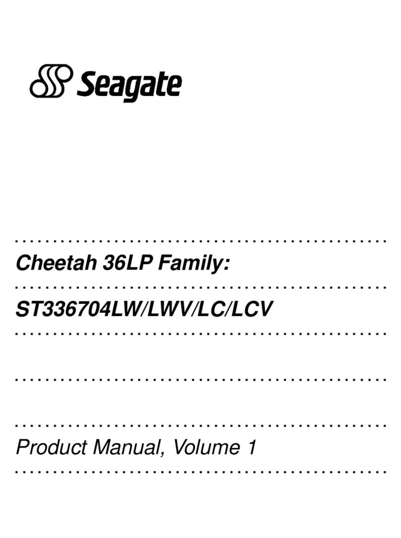 Seagate ST336704LW User manual
