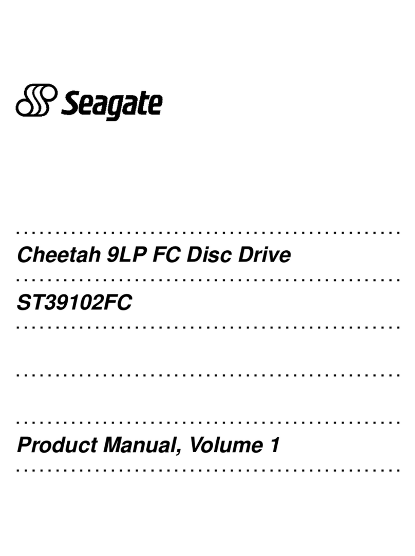 Seagate ST39102FC User manual