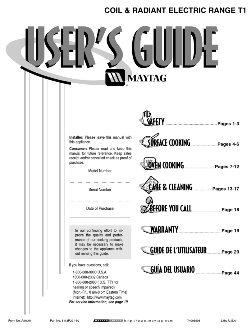 Maytag 8113P291-60 User manual