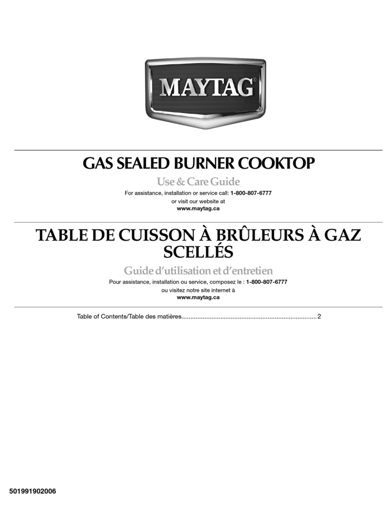 Maytag 501991902006 User manual