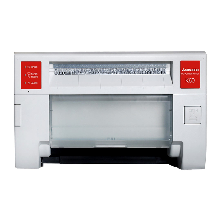 Mitsubishi Electric CP-D70DW User manual