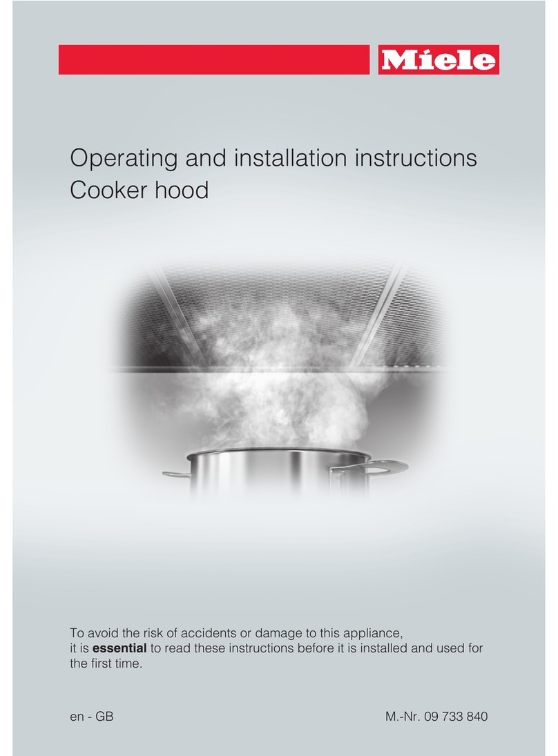 Miele DA 6690 D User manual Miele DA 6690 D User manual