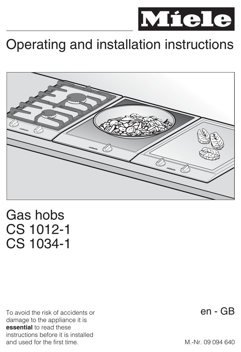 Miele CS 1034-1 User manual