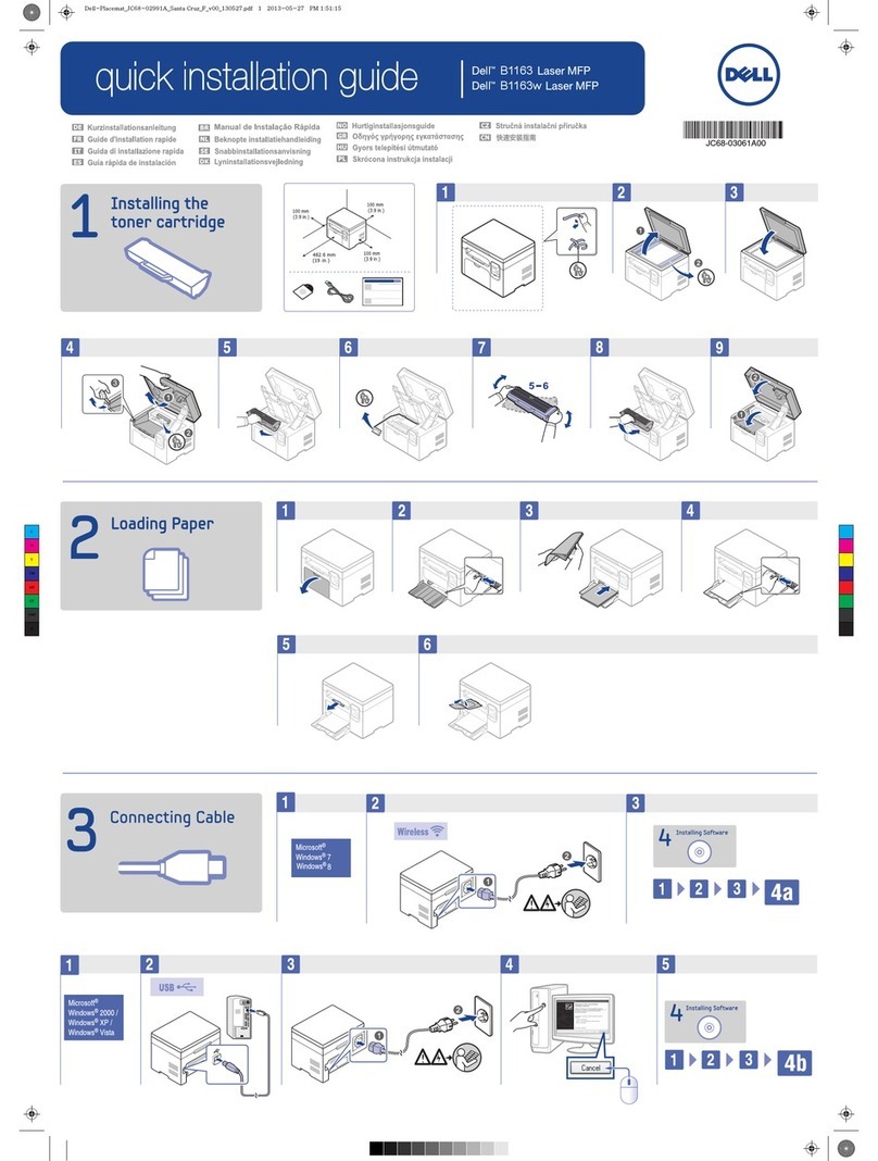Dell B1163 User manual