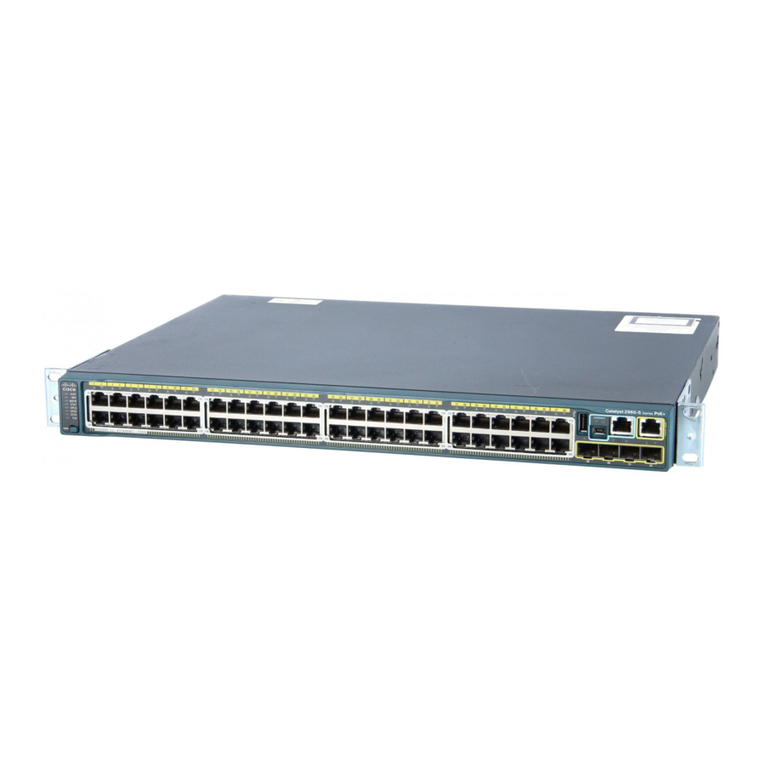 Cisco Catalyst 2960 Series Operating manual