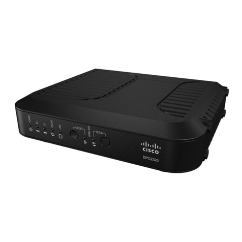 Cisco DPC2320 DOCSIS User manual