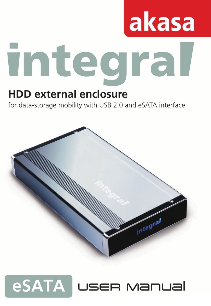 Akasa Integral LAN User manual Akasa Integral LAN User manual