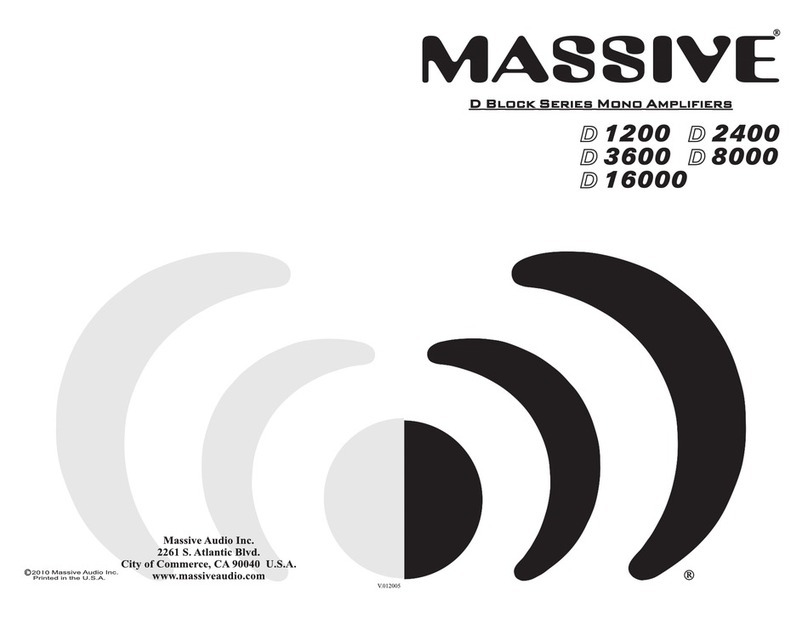 Massive Audio D 3600 manual&nbsp;