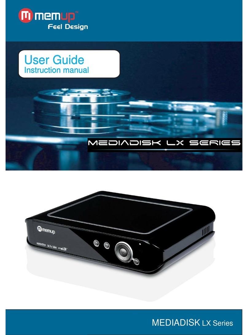 MEMUP LX SERIES User guide  instruction manual user guide instruction manual instruction manual