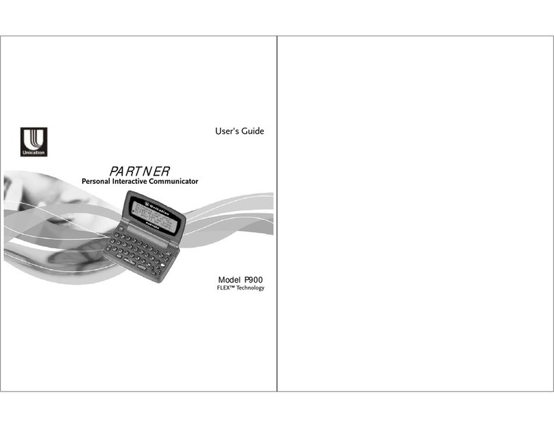 unication Partner P900 User manual