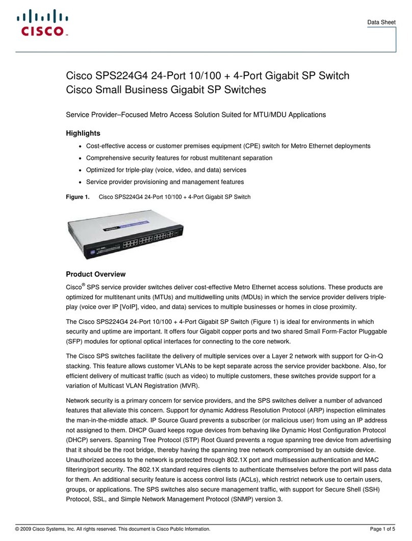 Cisco SPS224G4 User manual