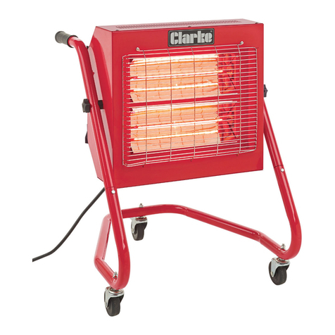 Clarke Devil 370P Installation and operation manual