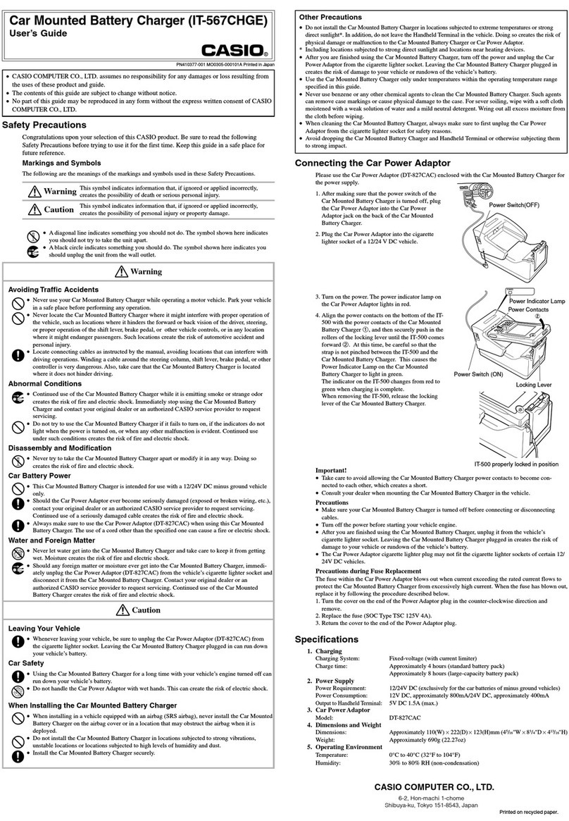 Casio IT-567CHGE user guide