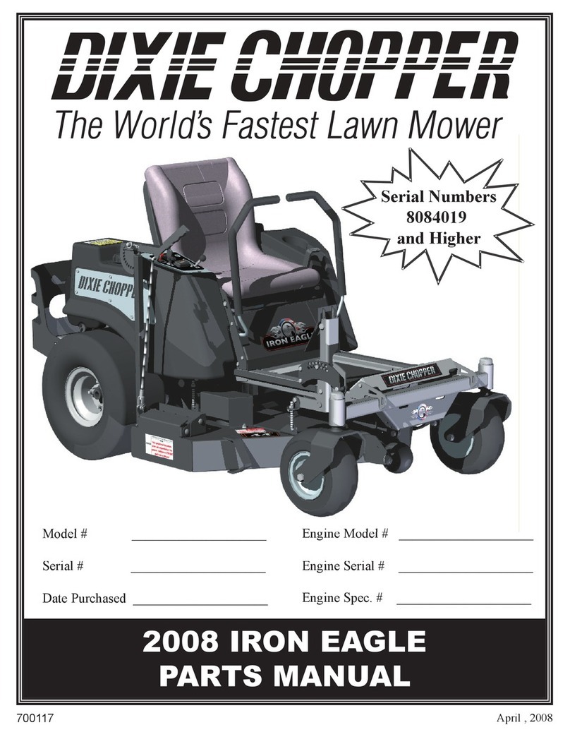 Dixie Chopper 8084019 User manual Dixie Chopper 8084019 User manual