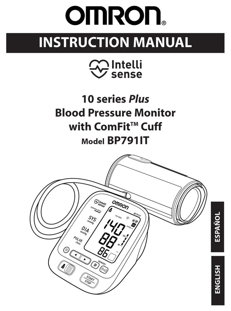 Omron 10 Series+ BP791IT User manual Omron 10 Series+ BP791IT User manual