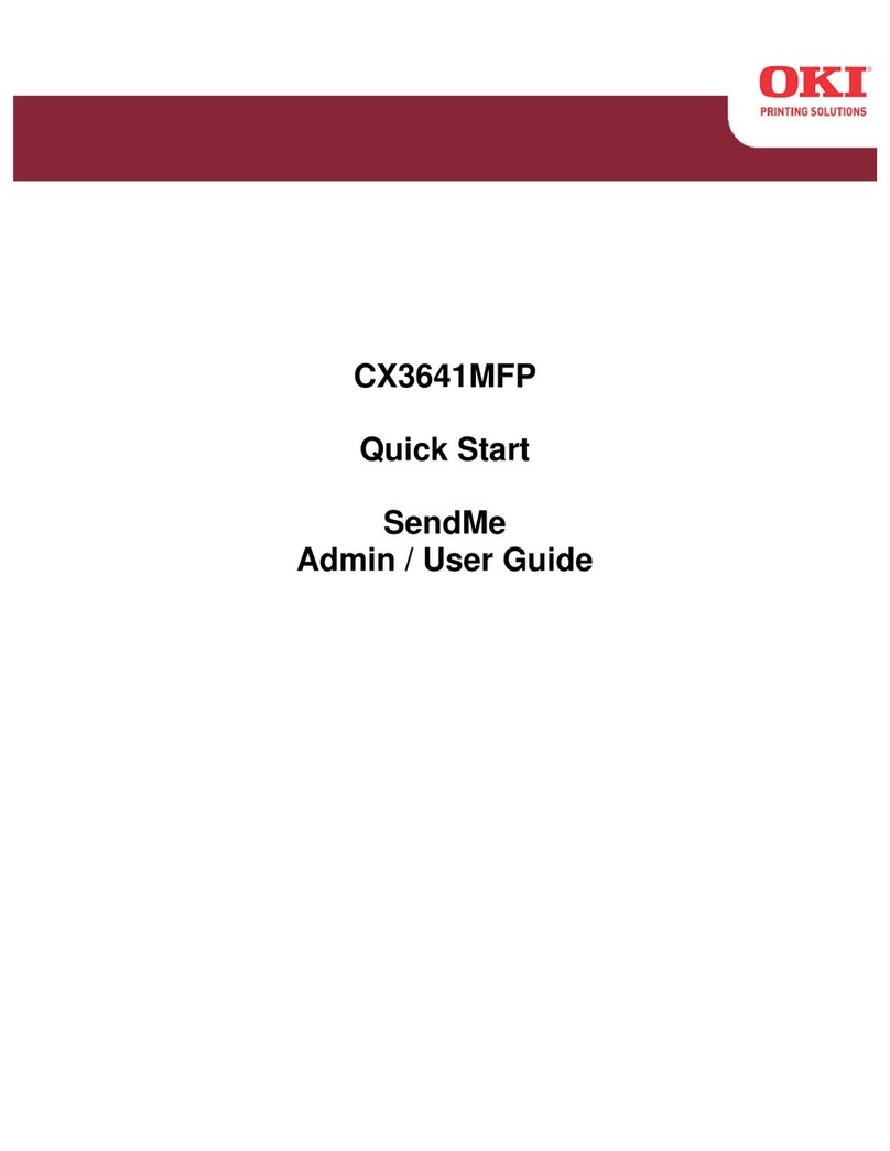 Oki CX3641 MFP User manual