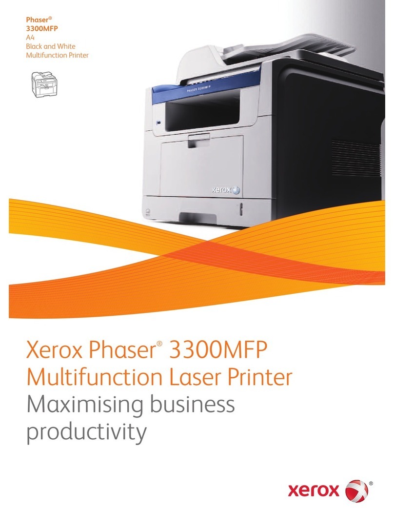 Xerox 3300MFP - Phaser B/W Laser User manual