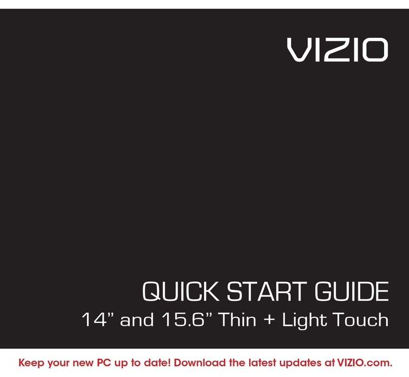 Vizio Thin + Light Touch User manual