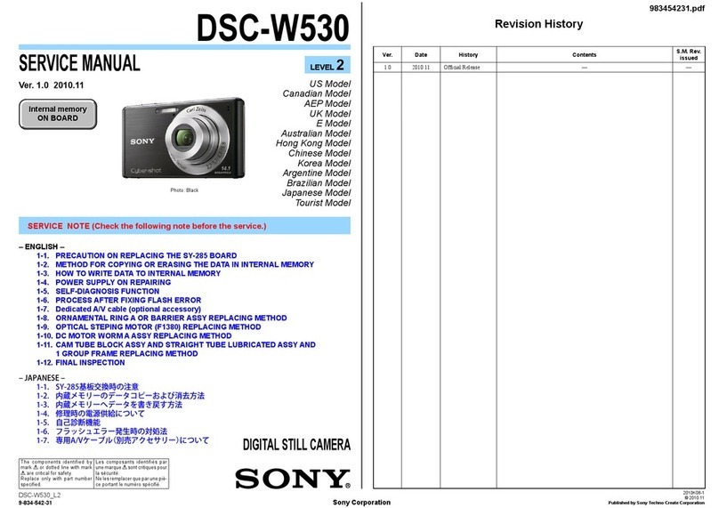 Sony Cybershot,Cyber-shot DSC-W530 User manual Sony Cybershot,Cyber-shot DSC-W530 User manual