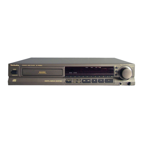 Technics SL-PG560A User manual